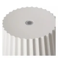 Zewnętrzna lampka stołowa JUSTINE biały LED dim. 2W 2700K IP54 ściemnialna Lucide 27889/02/31 | 5411212272188 noxbox lampynox www.lampynox.pl