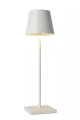 Zewnętrzna lampka stołowa JUSTIN biały LED 2,2W 2700 -3000K IP54 barwa światła zmienna Lucide 27888/04/31 | 5411212271938 noxbox lampynox www.lampynox.pl