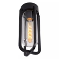 Zewnętrzna lampa sufitowa GARLAND czarny Ø15 cm. E27 IP44 Lucide 27821/01/30 | 5411212272119 noxbox lampynox www.lampynox.pl