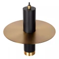 Łazienkowa lampa wisząca SELIN Czarny | Miedź GU10 śr. 25cm. IP44 Lucide 03444/01/30 | 5411212031778 noxbox lampynox www.lampynox.pl