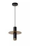 SELIN Czarny | Miedź GU10 śr. 25cm. IP44 Łazienkowa lampa wisząca