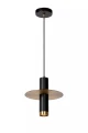 Łazienkowa lampa wisząca SELIN Czarny | Miedź GU10 śr. 25cm. IP44 Lucide 03444/01/30 | 5411212031778 noxbox lampynox www.lampynox.pl