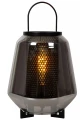 Lampka stołowa SISKA szary przydymiony Ø23 cm. E27 Lucide 45503/01/65 | 5411212452306 noxbox lampynox www.lampynox.pl