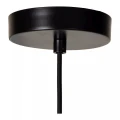 Lampa wisząca SISKA szary przydymiony Ø23 cm. E27 Lucide 45403/01/65 | 5411212452290 noxbox lampynox www.lampynox.pl
