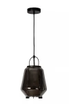 SISKA szary przydymiony Ø23 cm. E27 Lampa wisząca