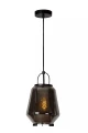 Lampa wisząca SISKA szary przydymiony Ø23 cm. E27 Lucide 45403/01/65 | 5411212452290 noxbox lampynox www.lampynox.pl