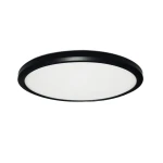 Ultra Light czarny Ø24 cm. LED 3 step dim. 15W 3000K IP54 Plafon łazienkowy ściemnialny