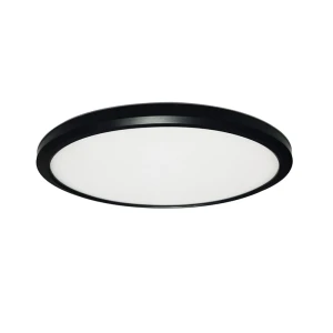 Ultra Light czarny Ø24 cm. LED 3 step dim. 15W 3000K IP54 Plafon łazienkowy ściemnialny