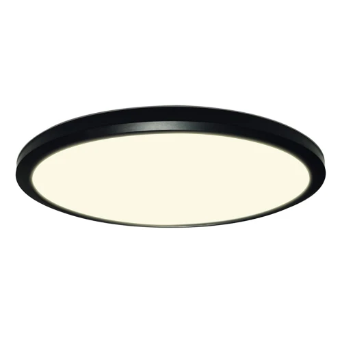 Plafon łazienkowy ściemnialny Ultra Light czarny Ø30 cm. LED 3 step dim. 18W 3000K IP54 halo design 719990 | 5705639719990 noxbox lampynox www.lampynox.pl noxbox lampynox www.lampynox.pl