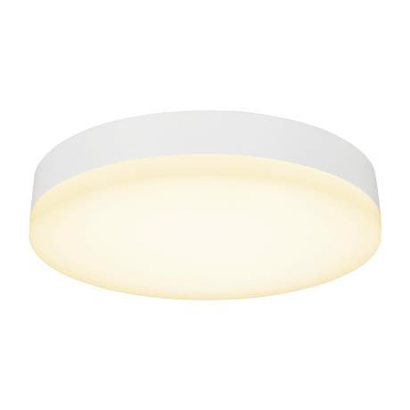 Plafon łazienkowy Straight biały Ø28 cm. LED 24W 3000K IP44 halo design 719853 | 5705639719853 noxbox lampynox www.lampynox.pl noxbox lampynox www.lampynox.pl