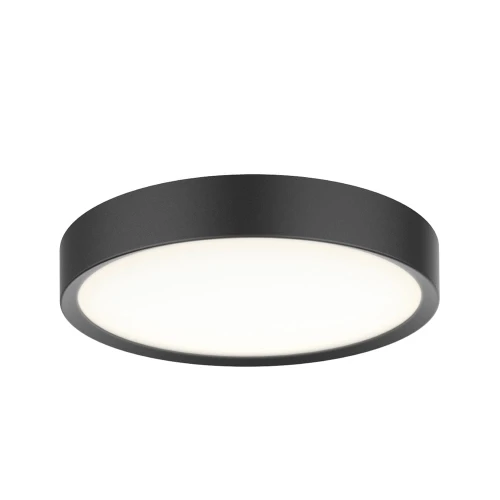 Plafon łazienkowy ściemnialny Universal czarny Ø28 cm. LED 3 step dim. 12W 3000K IP44 halo design 719938 | 5705639719938 noxbox lampynox www.lampynox.pl