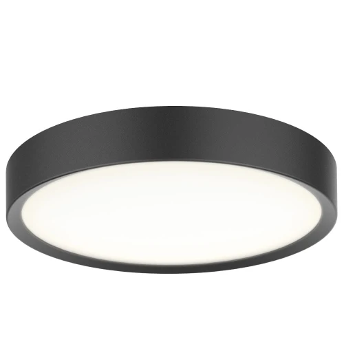 Plafon łazienkowy ściemnialny Universal czarny Ø33 cm. LED 3 step dim. 18W 3000K IP44 halo design 719907 | 5705639719907 noxbox lampynox www.lampynox.pl