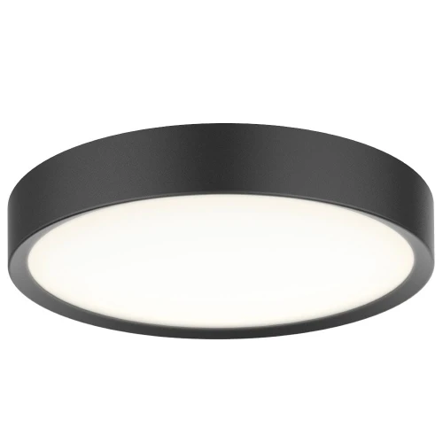 Plafon łazienkowy ściemnialny Universal czarny Ø43 cm. LED 3 step dim. 36W 3000K IP44 halo design 719921 | 5705639719921 noxbox lampynox www.lampynox.pl