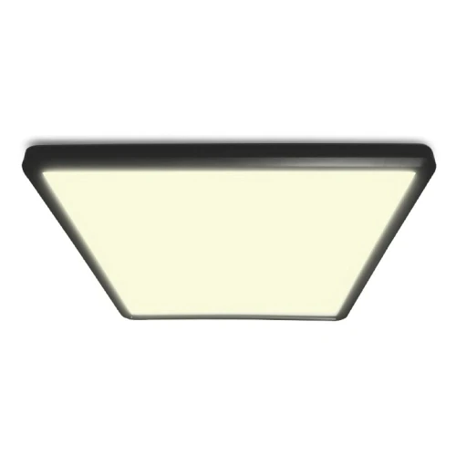 Plafon łazienkowy ściemnialny LED ultra czarny szer. 29cm. LED 3 step dim. 18W 3000K IP54 halo design 730025 | 5705639730025 noxbox lampynox www.lampynox.pl