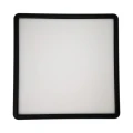 Plafon łazienkowy ściemnialny LED ultra czarny szer. 29cm. LED 3 step dim. 18W 3000K IP54 halo design 730025 | 5705639730025 noxbox lampynox www.lampynox.pl