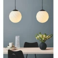 Lampa wisząca Twist ball Czarna ⌀25 E27 739332 | 5705639739332 noxbox lampynox www.lampynox.pl