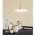 Lampa wisząca Baroni mosiądz szczotkowany | biały Ø46cm. 3xG9 halo design 405463 | 5703638405463 noxbox lampynox www.lampynox.pl