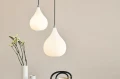 Lampa wisząca Drops biały Ø17cm. E14 Halo design 407917 | 5703638407917 noxbox lampynox www.lampynox.pl