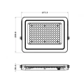 Naświetlacz LED Premium 100W 4000K IK08 IP65 Ecoligt EC79914 | 5901986799146 noxbox lampynox www.lampynox.pl