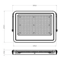 Naświetlacz LED Premium 200W 6500K IK08 IP65 Ecolight EC79919 | 5901986799191 noxbox lampynox www.lampynox.pl