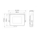 Naświetlacz LED Slim 10W 4000K IP65 ecolight EC79854 | 5901986798545 noxbox lampynox www.lampynox.pl