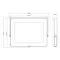 Naświetlacz LED Slim 150W 4000K IP65 ecolight EC79869 | 5901986798699 noxbox lampynox www.lampynox.pl