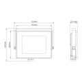 Naświetlacz LED Slim 20W 6500K IP65 ecolight EC79858 | 5901986798583 noxbox lampynox www.lampynox.pl