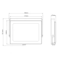 Naświetlacz LED Slim 50W 3000K IP65 ecolight EC79862 | 5901986798620 noxbox lampynox www.lampynox.pl