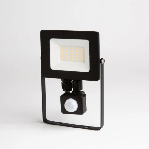 Naświetlacz LED Slim PIR 30W 3000K IP65 czujnik ruchu i zmierzchu ecolight EC79883 | 5901986798835 noxbox lampynox www.lampynox.pl