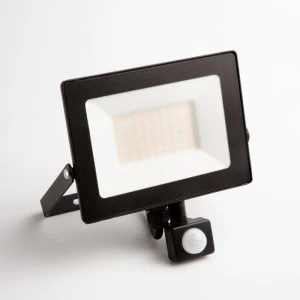 Naświetlacz LED Slim PIR 50W 6500K IP65 czujnik ruchu i zmierzchu