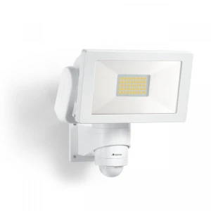 LS 300 biały LED PIR 29,5W 4000K IP44 Naświetlacz z czujnikiem ruchu i zmierzchu