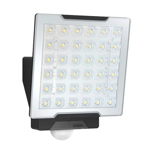 Naświetlacz z czujnikiem ruchu i zmierzchu XLED PRO SQUARE XL czarny LED PIR 48W 4000K IP54 steinel ST009946 | 4007841009946 noxbox lampynox www.lampynox.pl