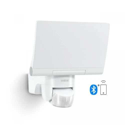 Naświetlacz sterowany aplikacją z czujnikiem ruchu i zmierzchu XLED home 2 Connect biały LED PIR 13,5W 3000K IP44 Steinel ST065454 | 4007841065454 noxbox lampynox www.lampynox.pl