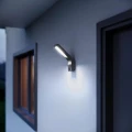 Kinkiet zewnętrzny z czujnikiem ruchu i zmierzchu XLED slim S antracyt LED PIR 7,2W 3000K IP44 Steinel ST012052 | 4007841012052 noxbox lampynox www.lampynox.pl