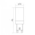 LED G9 3W Barwa zimna 6500K EcoLight EC79417 | 5901986794172 noxbox lampynox www.lampynox.pl