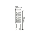 8W LEDPIN G9 3000K barwa ciepła oxyled 458188 | 5902701458188 noxbox lampynox www.lampynox.pl