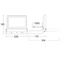 Naświetlacz XLED One antracyt LED 18W 3000K IP44 steinel ST065201 | 4007841065201 noxbox lampynox www.lampynox.pl