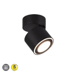 TAURUS Czarny Mat 5W 3000K Spot