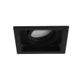 Oczko sufitowe regulowany kierunek świecenia KENAI Czarny Mat GU10 Trio 651600132 | 4017807455977 noxbox lampynox www.lampynox.pl