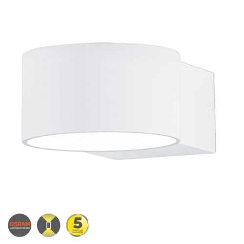 Kinkiet ścienny góra dół  LACAPO Biały Mat LED 4,3W 430lm 3000K  Trio 223410131 | 4017807303025 noxbox lampynox www.lampynox.pl