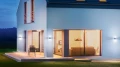 Kinkiet zewnętrzny z czujnikiem ruchu i zmierzchu sterowany aplikacją L 840 SC iHF Connect antracyt LED 9W 3000K IP44 steinel 055530 | 4007841055530 noxbox lampynox www.lampynox.pl