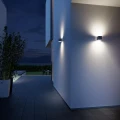 Kinkiet zewnętrzny z czujnikiem ruchu i zmierzchu sterowany aplikacją L 840 SC iHF Connect srebrny LED 9W 3000K IP44 steinel 055547 | 4007841055547 noxbox lampynox www.lampynox.pl