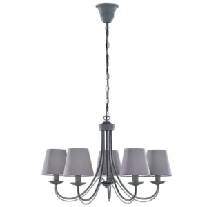 CORTEZ Popiel Lampa wisząca 5 x E14 