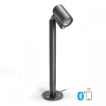 Way SC Connect antracyt PIR GU10 8W 3000K IP44 Lampa ogrodowa stojąca regulowana z czujnikiem ruchu i zmierzchu sterowana aplikacją