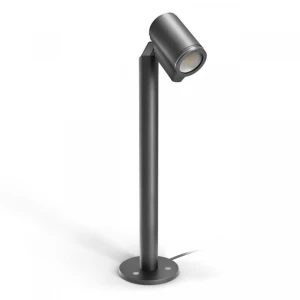 Way N antracyt GU10 8W 3000K IP44 Lampa ogrodowa stojąca regulowana z czujnikiem zmierzchu