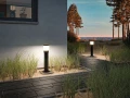 Lampa ogrodowa stojąca odporny na sól morską BAKO antracyt wys. 50 cm. E14 IP44 paulmann 94741 | 4000870947418 noxbox lampynox www.lampynox.pl