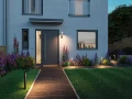 Kinkiet zewnętrzny z czujnikiem ruchu i zmierzchu odporny na sól morską KULMA antracyt PIR LED 7,5W 3000K IP44 paulmann 94745 | 4000870947456 noxbox lampynox www.lampynox.pl