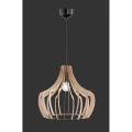 Lampa wisząca WOOD E27 Drewniana Regulowana RL R30253830 |  4017807301915 noxbox lampynox www.lampynox.pl