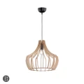 Lampa wisząca WOOD E27 Drewniana Regulowana RL R30253830 |  4017807301915 noxbox lampynox www.lampynox.pl