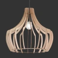 Lampa wisząca WOOD E27 Drewniana Regulowana RL R30253830 |  4017807301915 noxbox lampynox www.lampynox.pl
